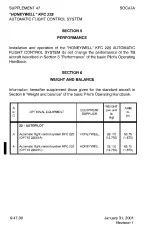 Предварительный просмотр 806 страницы EADS Socata TB 20 Pilot'S Information Manual