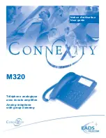 Preview for 1 page of Eads Telecom Connexity M320 User Manual