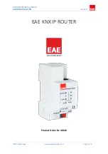 Preview for 1 page of EAE 48015 Product Manual