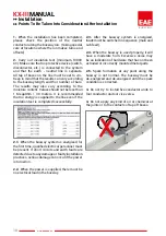 Предварительный просмотр 20 страницы EAE E-LINEKX-III Manual