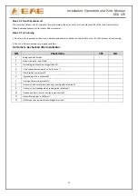 Preview for 21 page of EAE EE-612E Installation, Operation, And Parts Manual