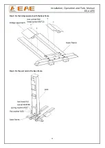 Предварительный просмотр 14 страницы EAE EE-612FE Installation, Operation, And Parts Manual