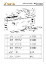 Preview for 49 page of EAE EE-6435BWF Installation, Operation, And Parts Manual