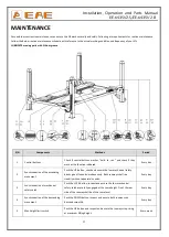 Preview for 27 page of EAE EE-6435V2.B Installation, Operation, And Parts Manual