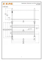 Preview for 8 page of EAE EE-6445P Installation, Operation, And Parts Manual