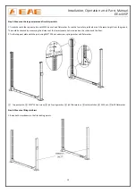 Preview for 14 page of EAE EE-6445P Installation, Operation, And Parts Manual