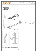 Preview for 17 page of EAE EE-6445P Installation, Operation, And Parts Manual