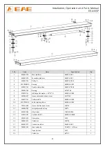 Preview for 35 page of EAE EE-6445P Installation, Operation, And Parts Manual