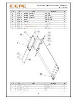 Предварительный просмотр 39 страницы EAE EE-6501V2 Installation, Operation, Parts And Service Manual