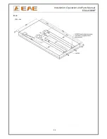 Предварительный просмотр 24 страницы EAE EE-6603BWF Installation, Operation, And Parts Manual