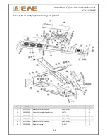 Предварительный просмотр 36 страницы EAE EE-6603BWF Installation, Operation, And Parts Manual