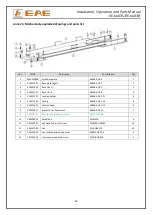 Предварительный просмотр 34 страницы EAE EE-6603S Installation, Operation, And Parts Manual