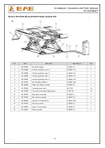 Preview for 36 page of EAE EE-6604BWF Installation, Operation, And Parts Manual