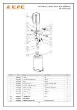 Предварительный просмотр 26 страницы EAE EE-6605S Installation, Operation, And Parts Manual