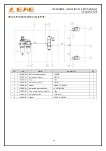 Предварительный просмотр 28 страницы EAE EE-6605S Installation, Operation, And Parts Manual