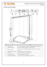 Preview for 11 page of EAE EE-C18E Installation, Operation, And Parts Manual