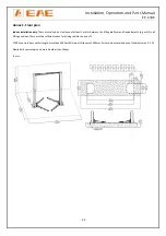 Preview for 24 page of EAE EE-C18E Installation, Operation, And Parts Manual