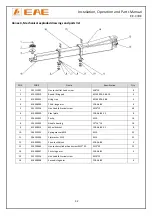 Preview for 32 page of EAE EE-C18E Installation, Operation, And Parts Manual