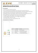 Preview for 16 page of EAE EE-MR30 Installation, Operation, And Parts Manual