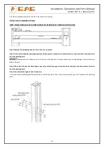 Preview for 14 page of EAE EE62C-35T-E Installation, Operation, And Parts Manual