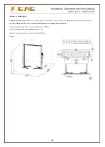 Preview for 28 page of EAE EE62C-35T-E Installation, Operation, And Parts Manual