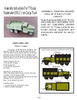 Preview for 1 page of Eaelec Studebaker US6 Assembly Instructions