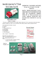 Eaelec TT-Scale Ford C Series Truck Kit Aassembly Instructions preview
