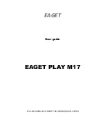 Preview for 1 page of Eaget PLAY M17 User Manual