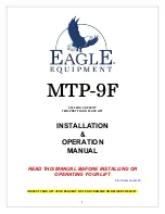 Eagle Equipment MTP-9F Installation & Operation Manual preview