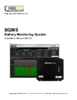 Eagle Eye Power Solutions BQMS Installation Manual предпросмотр