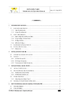 Preview for 2 page of Eagle Eye Power Solutions Calidad 1U Maintenance & Operation Manual