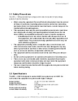 Preview for 5 page of Eagle Eye Power Solutions GFL-1000 User Manual