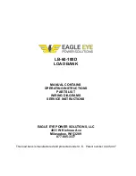 Предварительный просмотр 1 страницы Eagle Eye Power Solutions LB-60-100D Manual