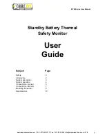 Eagle Eye BTM1000 User Manual preview