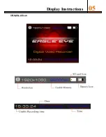 Предварительный просмотр 7 страницы Eagle Eye Extreme HD119 User Manual