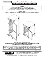 Preview for 1 page of Eagle Group 357545 Operating Manual And Instructions