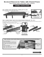 Preview for 2 page of Eagle Group 501572 Assembly Instructions Manual