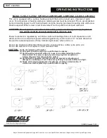 Preview for 1 page of Eagle Group C-240-2 Operating Instructions