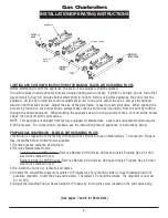 Preview for 6 page of Eagle Group Chef's Line CLCHRBL Series Installation & Operating Instructions Manual