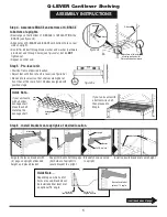 Предварительный просмотр 5 страницы Eagle Group Q-LEVER unit with all-wire shelving Assembly Instructions Manual