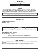 Preview for 6 page of Eagle Group RedHots Operating Manual And Instructions