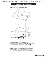 Предварительный просмотр 6 страницы Eagle Group SHT Series Operation Manual