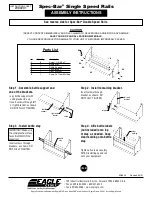 Предварительный просмотр 1 страницы Eagle Group Spec-Bar 389291 Assembly Instructions