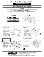 Предварительный просмотр 2 страницы Eagle Group Spec-Bar 389291 Assembly Instructions