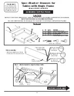 Предварительный просмотр 3 страницы Eagle Group Spec-Master 502971 Assembly Instructions