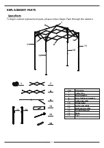 Предварительный просмотр 9 страницы Eagle Peak 6ftx4ft Foldable Greenhouse Canopy Instruction Manual