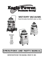 Eagle power 315P Operation And Parts Manual preview