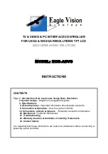 EAGLE VISION EON-ADVS Instructions Manual предпросмотр