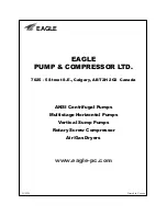 Предварительный просмотр 16 страницы Eagle A100 Installation, Operation And Maintenance Instructions