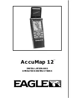 Preview for 1 page of Eagle AccuMap 12 Installation And Operation Instructions Manual